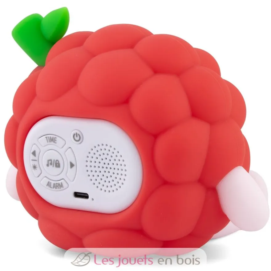 Veilleuse réveil Réveillou la framboise - Silicone - Ulysse