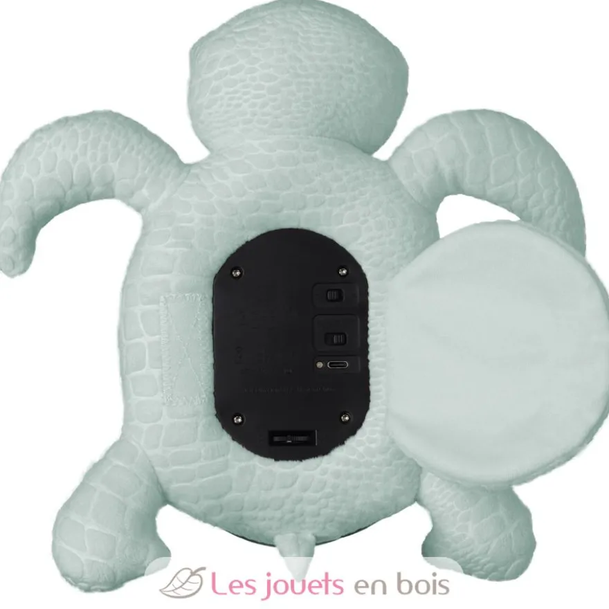 Veilleuse Tranquil Turtle Green rechargeable - Cloud b