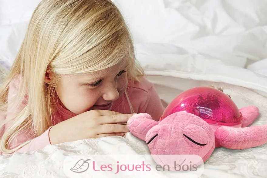 Veilleuse Tranquil Turtle - Pink - Cloud b