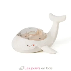 Veilleuse Tranquil Whale Blanche rechargeable - Cloud b