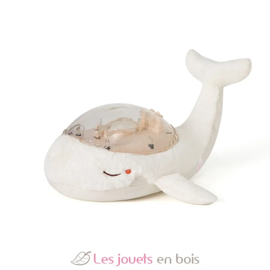 Veilleuse Tranquil Whale Blanche rechargeable - Cloud b