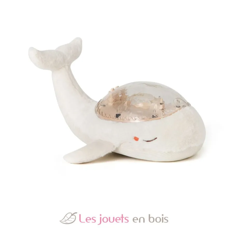 Veilleuse Tranquil Whale Blanche rechargeable - Cloud b