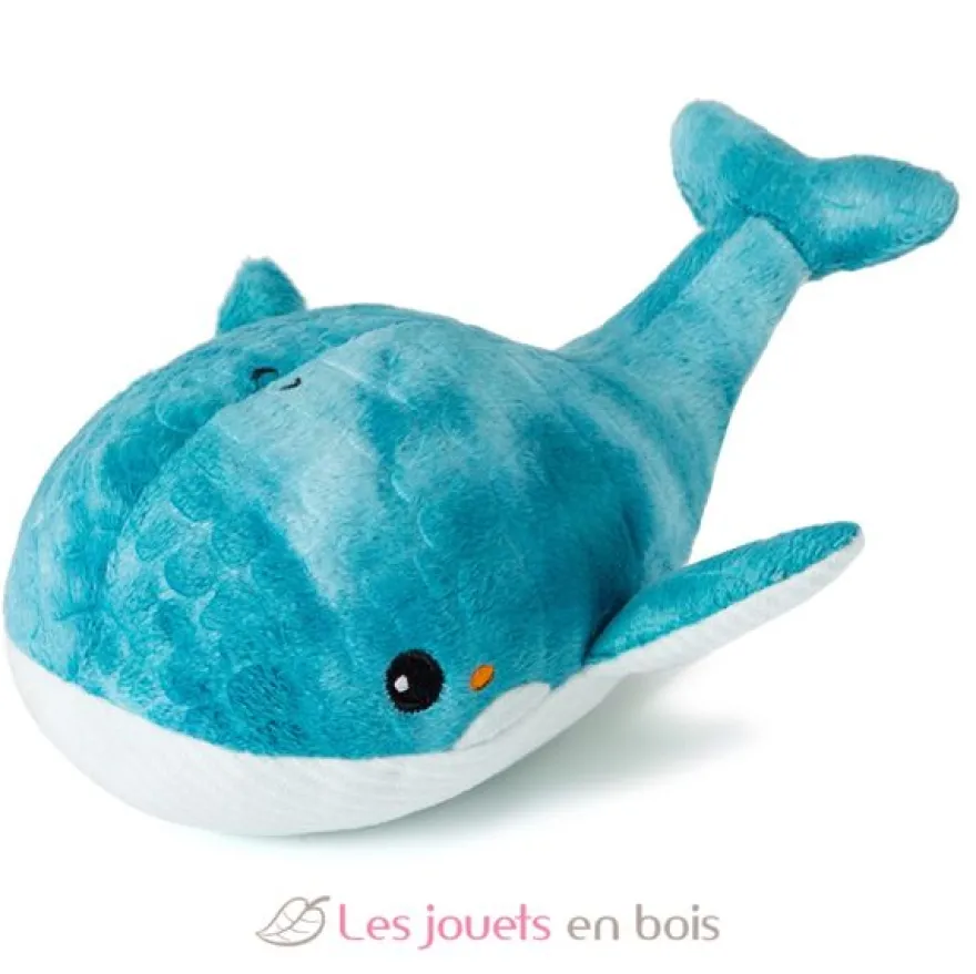 Veilleuse Tranquil Whale Family Bleue - Cloud b