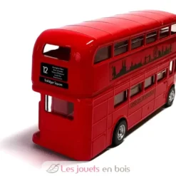 Véhicule miniature - Bus Londonien Routemaster RML2757 1956 rouge 1:64 - Norev