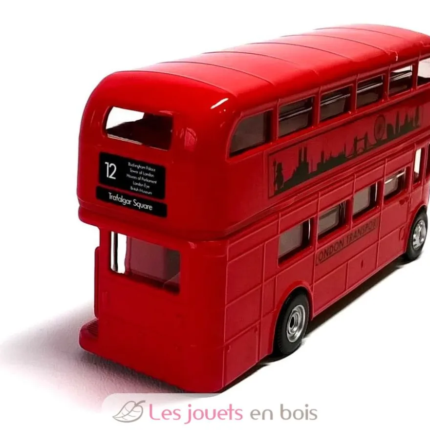 Véhicule miniature - Bus Londonien Routemaster RML2757 1956 rouge 1:64 - Norev