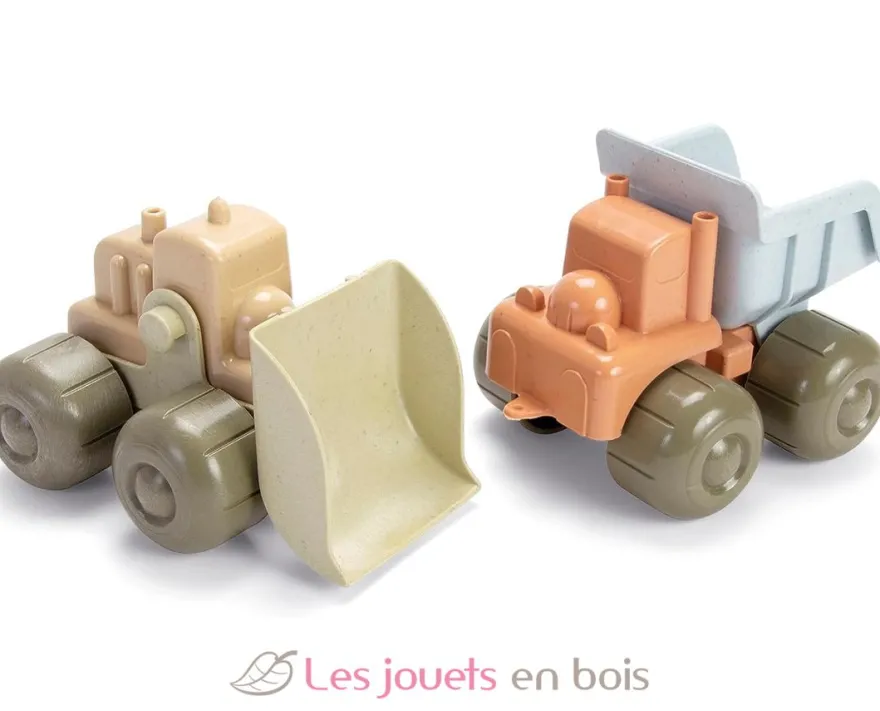 Véhicules de construction en bioplastique - Dantoy