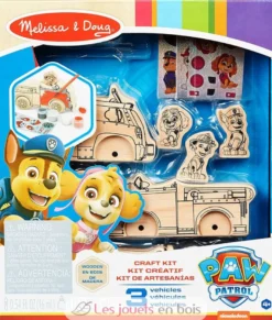 Véhicules Pat' Patrol à décorer - Melissa & Doug