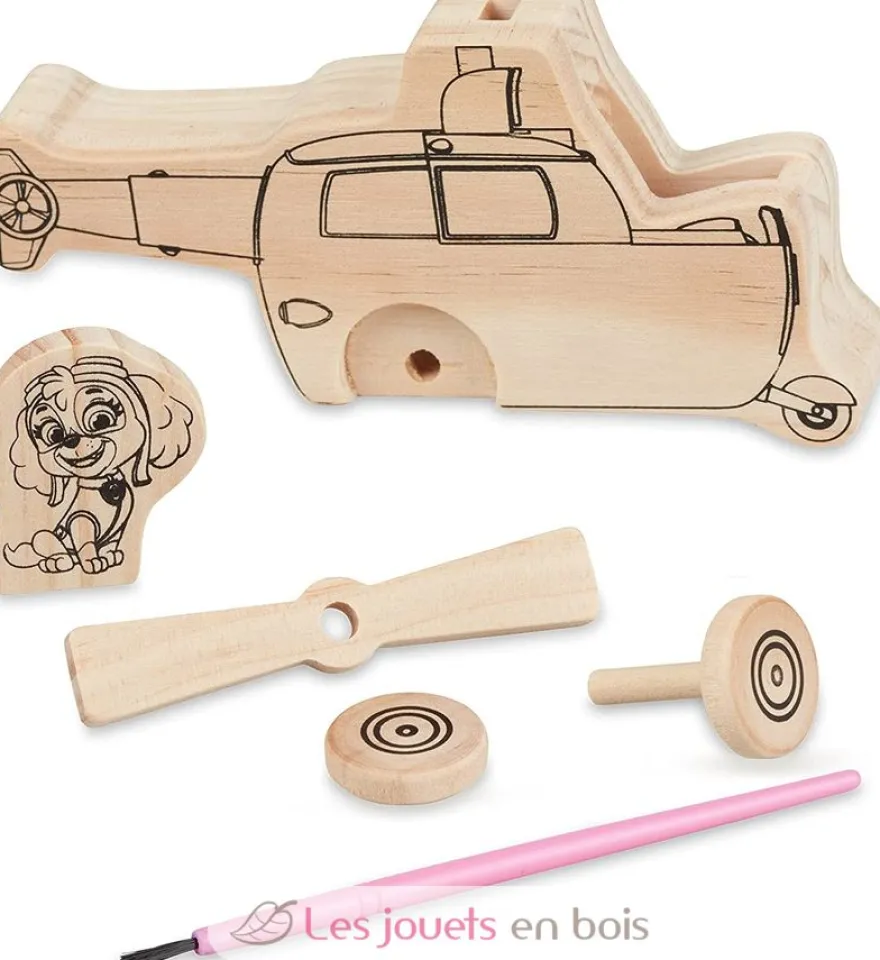 Véhicules Pat' Patrol à décorer - Melissa & Doug