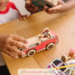Véhicules Pat' Patrol à décorer - Melissa & Doug