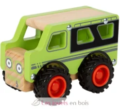Véhicule tout-terrain vert Small Foot Compagny
