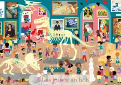 Visite au musée - Puzzle Michèle Wilson