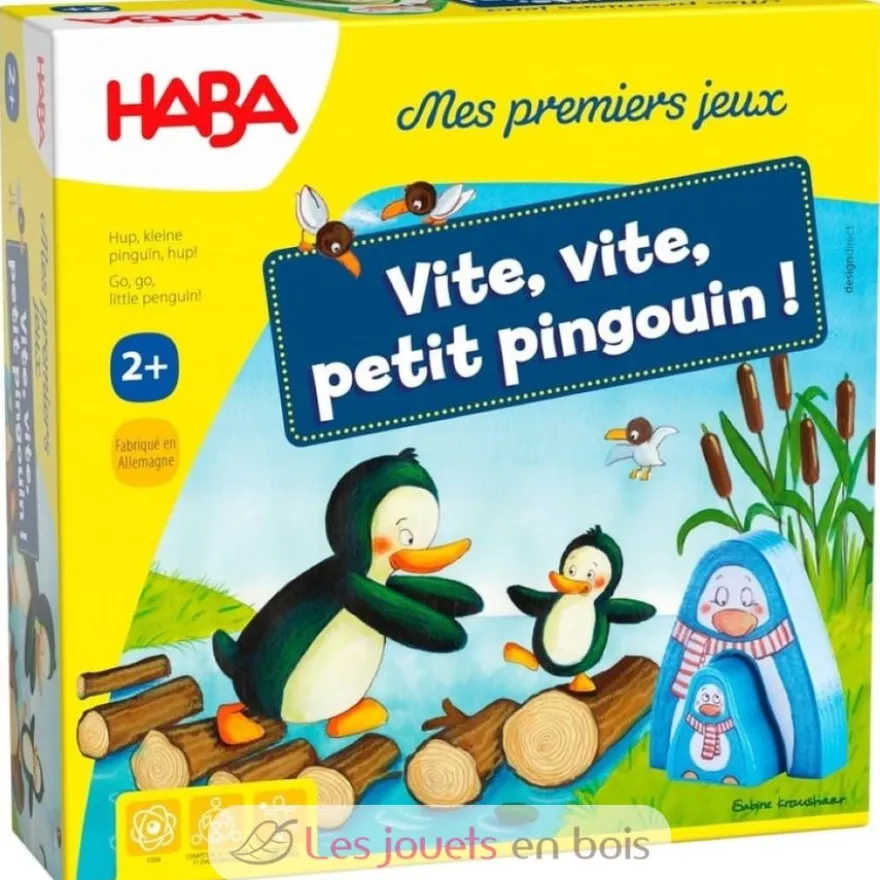 Vite, vite, petit pingouin ! - Haba