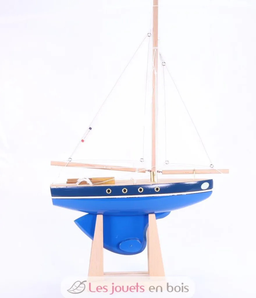 Voilier Le Tirot bleu 30cm - Maison Tirot