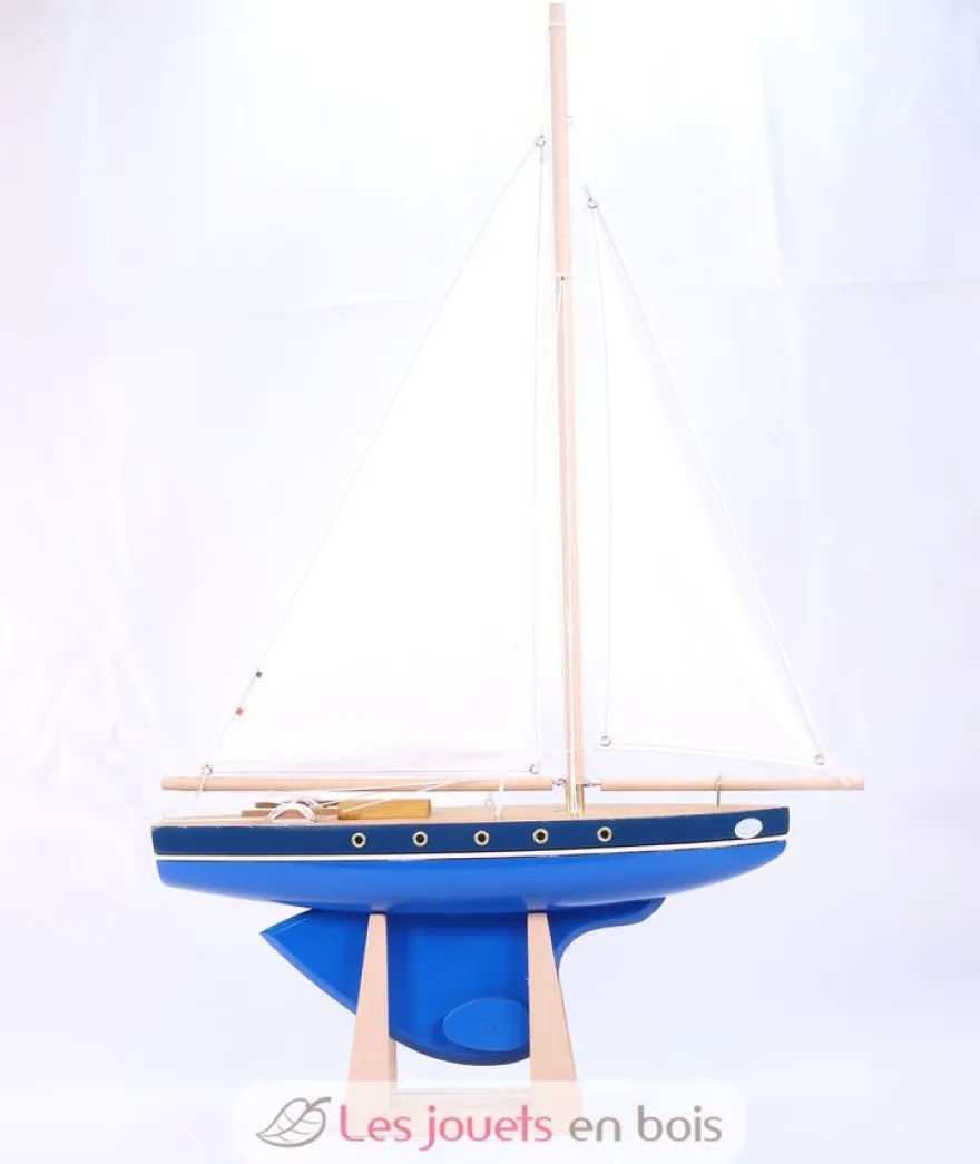 Voilier Le Tirot bleu 40cm - Maison Tirot