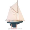 Voilier Saint Germain II vert anglais 40cm - Maison Tirot