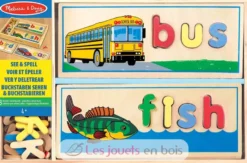 Voir et Épeler en anglais - Melissa & Doug