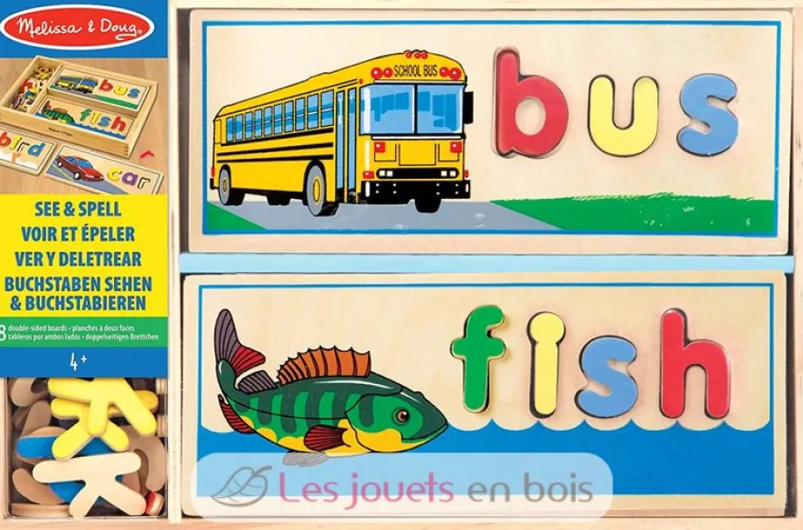 Voir et Épeler en anglais - Melissa & Doug