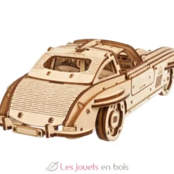 Voiture Coupé Sport - Puzzle 3D mécanique en bois - Ugears