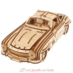 Voiture Coupé Sport - Puzzle 3D mécanique en bois - Ugears