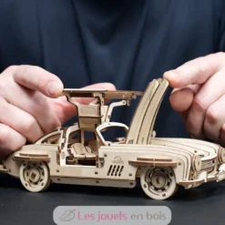 Voiture Coupé Sport - Puzzle 3D mécanique en bois - Ugears