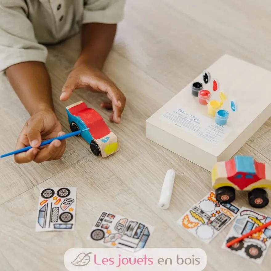 Voiture de course à décorer - Melissa & Doug