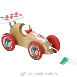 Voiture de course naturel - Vilac