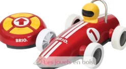 Voiture de course radiocommandée rouge - Brio