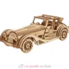 Voiture de sport Rapid Mouse - Puzzle 3D mécanique en bois - Ugears