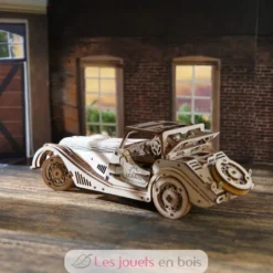 Voiture de sport Rapid Mouse - Puzzle 3D mécanique en bois - Ugears