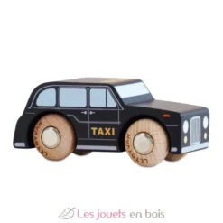 Voiture en bois Bertie No 45 noire - Le Toy Van