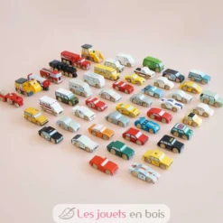 Voiture en bois Bobby No 40 blanche - Le Toy Van