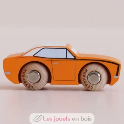 Voiture en bois Cami No 22 orange - Le Toy Van
