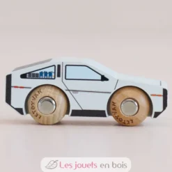 Voiture en bois Dexter No 23 grise - Le Toy Van