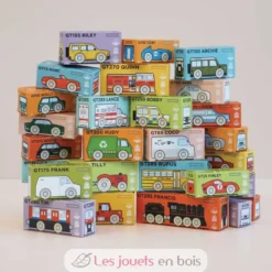 Voiture en bois Dexter No 23 grise - Le Toy Van