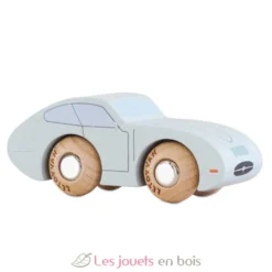 Voiture en bois Jude No 2 bleue claire - Le Toy Van