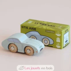 Voiture en bois Jude No 2 bleue claire - Le Toy Van
