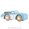 Voiture en bois Justin No 1 bleue - Le Toy Van