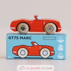 Voiture en bois Marc No 13 rouge - Le Toy Van