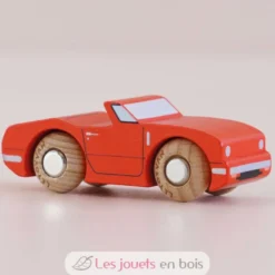 Voiture en bois Marc No 13 rouge - Le Toy Van