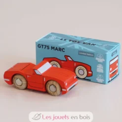Voiture en bois Marc No 13 rouge - Le Toy Van