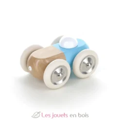 Voiture en bois Moit-moit bleue - Vilac