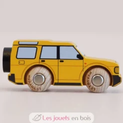 Voiture en bois Riley No 35 jaune - Le Toy Van