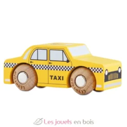 Voiture en bois Trixie No 39 jaune - Le Toy Van