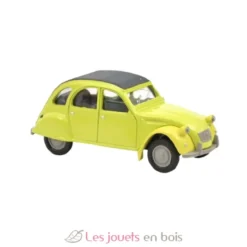 Voiture miniature Citroën 2CV 1978 jaune cédrat 1:54 - Norev