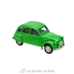 Voiture miniature Citroën 2CV 6 spécial 1979 vert bambou 1:54 - Norev