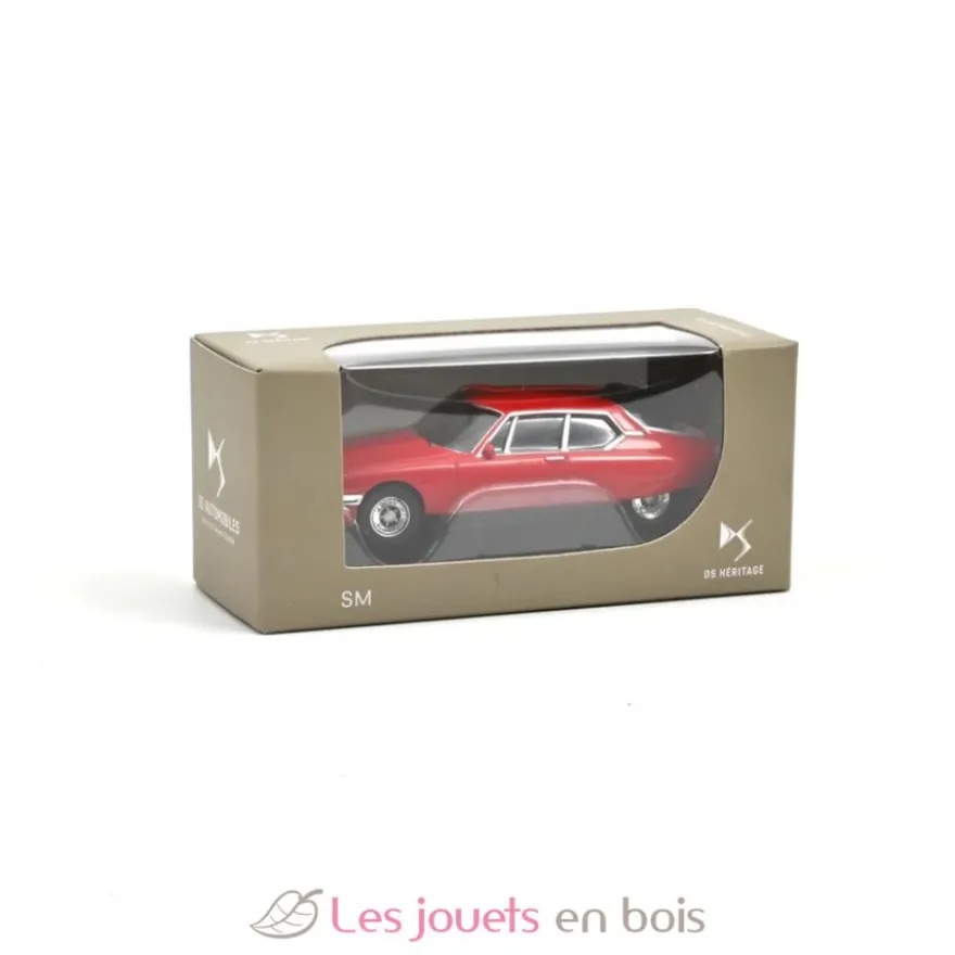 Voiture miniature Citroën SM 1970 rouge 1:58 - Norev