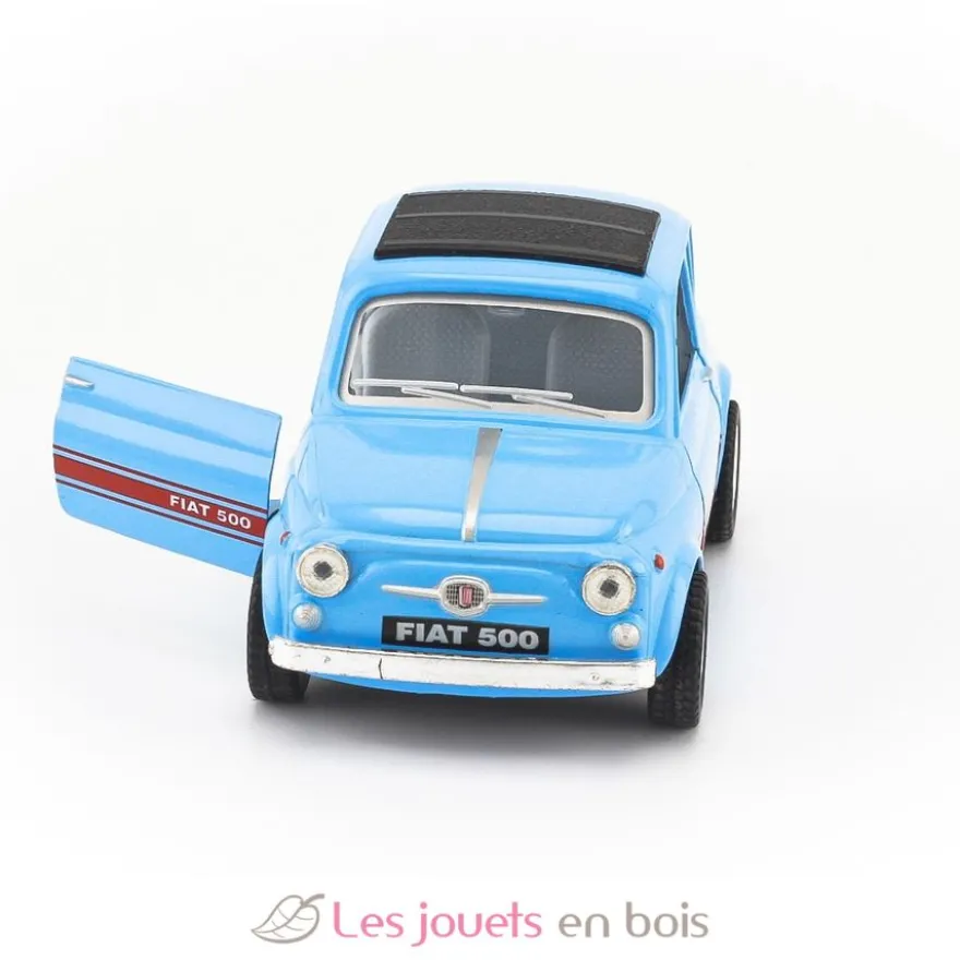 Voiture miniature Fiat 500 bleue - Ulysse