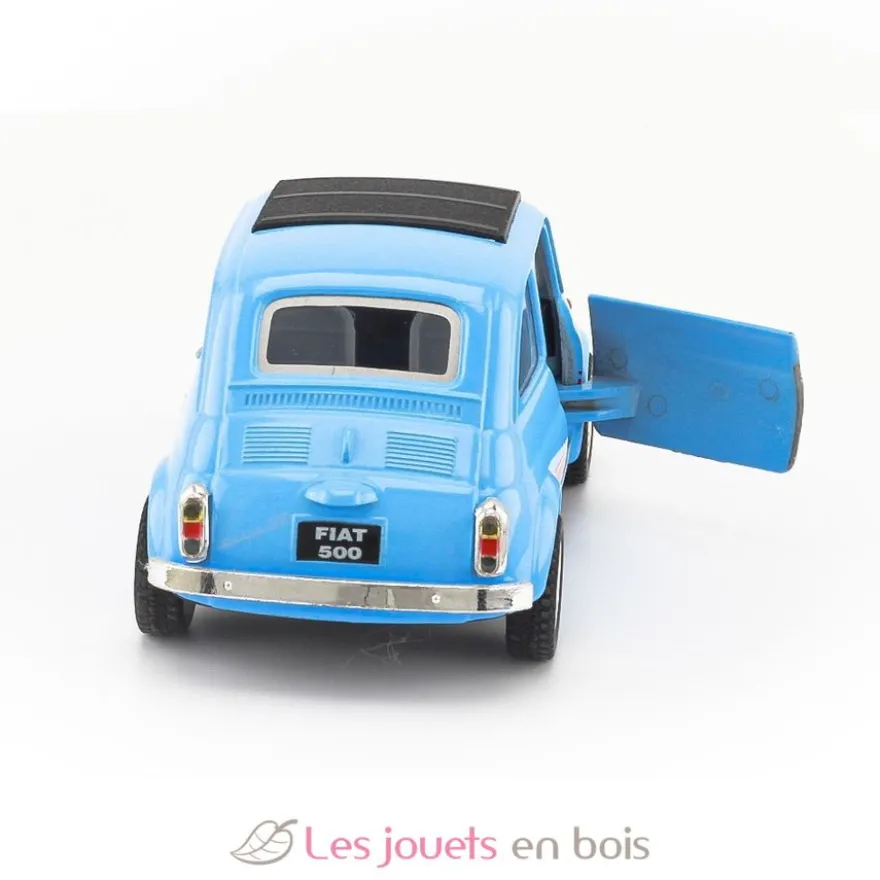 Voiture miniature Fiat 500 bleue - Ulysse