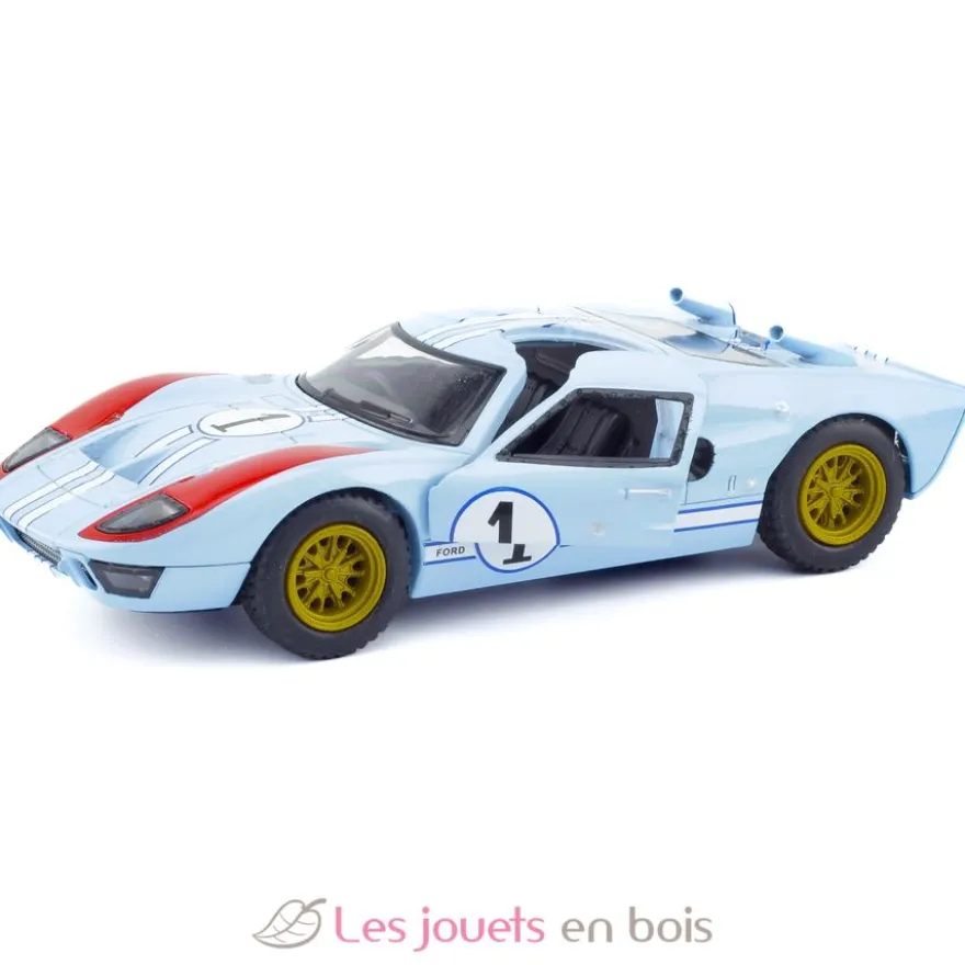 Voiture miniature Ford GT40 MKII bleue - Ulysse