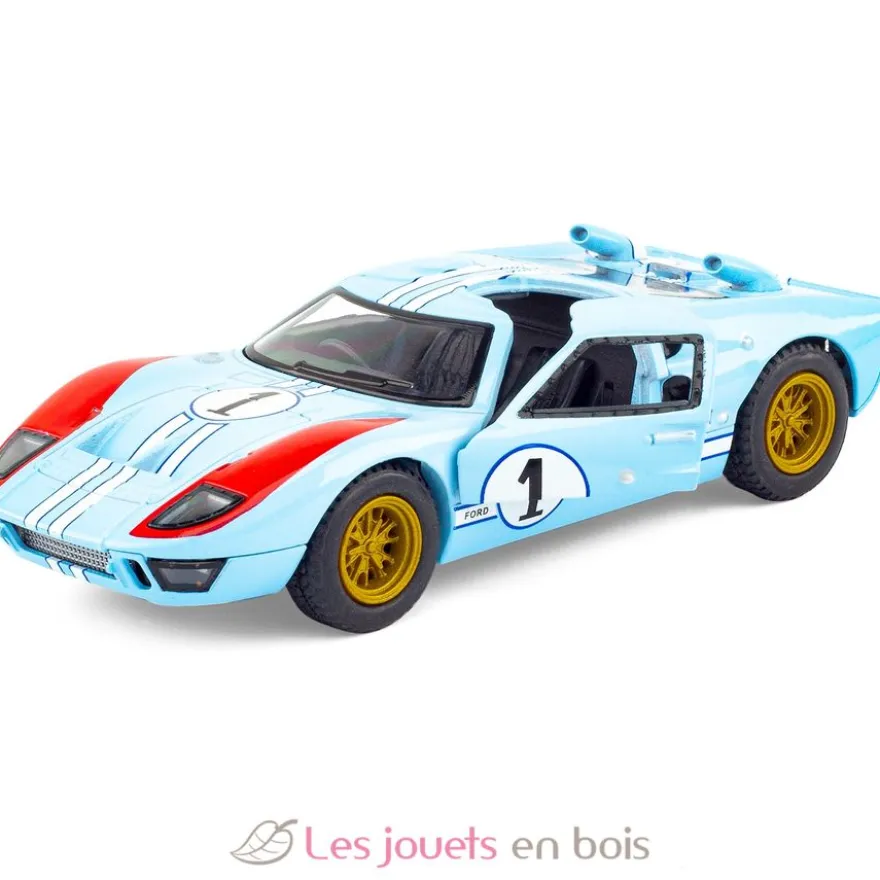 Voiture miniature Ford GT40 MKII bleue - Ulysse